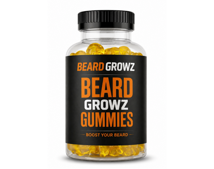 Gummies BeardGrowz — Barba & Capelli (Biotina, Zinco & Vitamine)