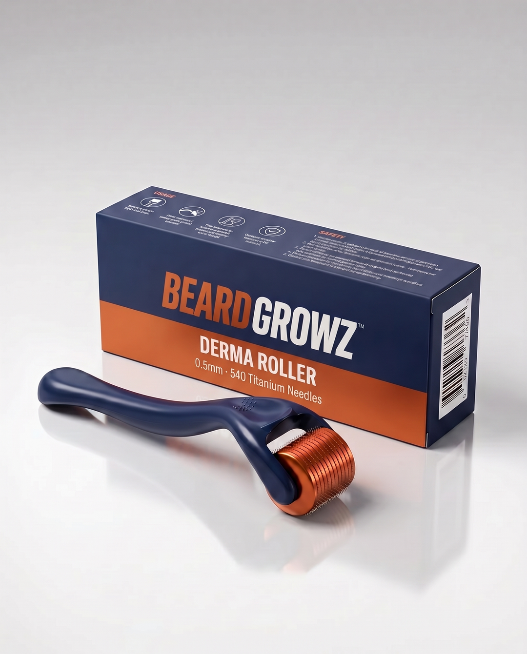 Derma Roller Cuoio Capelluto 0.5mm BeardGrowz
